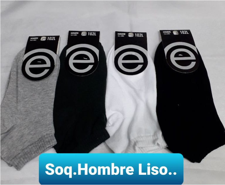 Soquete Liso ELEMENTO Hombre x Docena